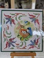 Kaartje hobbydots sparkles vogels bij nest met eieren, Ophalen of Verzenden, Nieuw