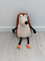 Knuffel handpop landal bollo beer egel egeltje L219, Ophalen of Verzenden, Zo goed als nieuw, Beer