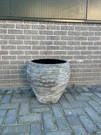 Grijze stenen vaas, Ophalen, Tuin, Steen, Minder dan 60 cm