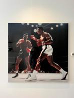 Mohammed Ali Foto Lijst Schilderij Muur Decoratie 120x120 cm, Ophalen, Schilderij, Minder dan 50 cm
