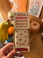 Wild Navulbare Deodorant + Refill, Ophalen of Verzenden, Nieuw, Deodorant of Bodyspray