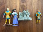 Happy meal mcdonalds hunchback notre dame figuren set 4 stuk, Ophalen of Verzenden, Zo goed als nieuw