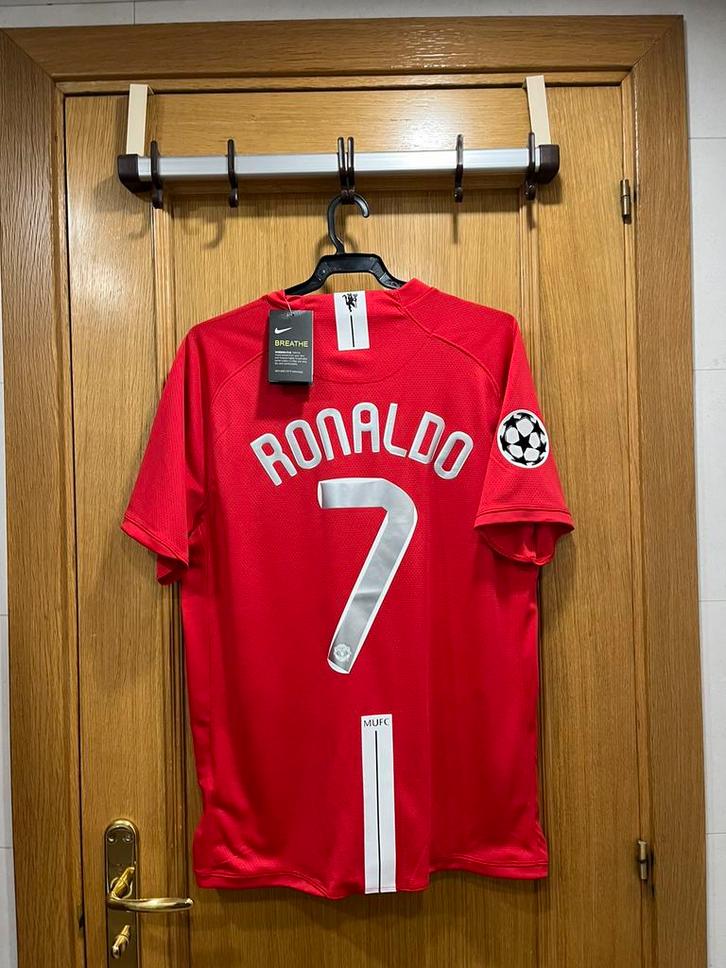 Ronaldo Manchester United shirt, Kleding | Heren, T-shirts, Nieuw, Maat 48/50 (M), Rood, Ophalen of Verzenden