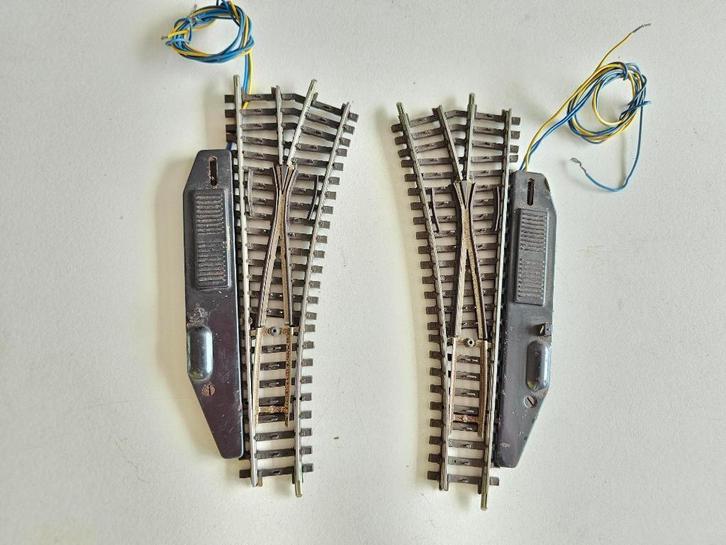 Marklin K rails modeltrein Ho, wissels per stuk L. of R ., Hobby en Vrije tijd, Modeltreinen | H0, Zo goed als nieuw, Rails, Wisselstroom