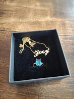 Zilveren ketting en ring goud kleurig, Ophalen of Verzenden, Zo goed als nieuw, Goud, Zilver
