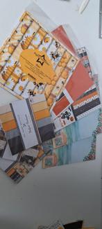 Scrappapier diverse merken nieuwe blokken., Hobby en Vrije tijd, Scrapbooking, Ophalen of Verzenden, Nieuw, Overige merken