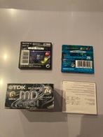 Minidiscs - Sony & TDK - 74 & 80 minuten, Cd's en Dvd's, Ophalen of Verzenden, 1980 tot 2000, Nieuw in verpakking