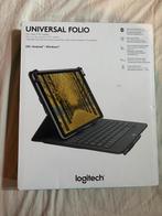 Logitech Universal Folio – Zo goed als nieuw – Met doos, 10 inch, Logitech, Overige typen, Zo goed als nieuw