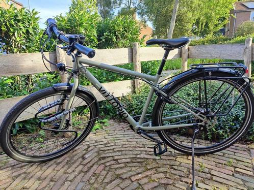 Trekkingfiets, Vitorrio Rohloff met riemaandrijving, Fietsen en Brommers, Fietsen | Heren | Sportfietsen en Toerfietsen, Zo goed als nieuw