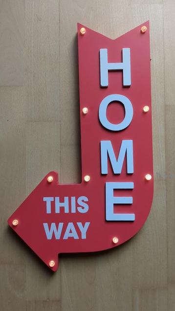 This Way Home Decoratie beschikbaar voor biedingen