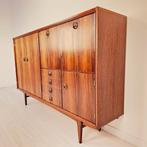 Scandinavisch design dressoir | highboard Fristho 1960s, Met deur(en), 150 tot 200 cm, 25 tot 50 cm, 100 tot 150 cm