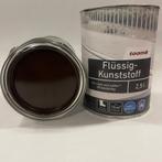 Toom Vloeibaar Kunststof Verf Binnen Buiten Chocolade 2.5L, Doe-het-zelf en Verbouw, Verf, Beits en Lak, Bruin, Toom, Nieuw, Toom