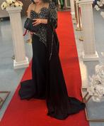 Prachtige avondjurk - Maat S, Zwart, Ophalen of Verzenden, Zo goed als nieuw, Maat 36 (S)