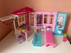 Draagbaar Barbie Huis, Ophalen of Verzenden, Gebruikt, Poppenhuis