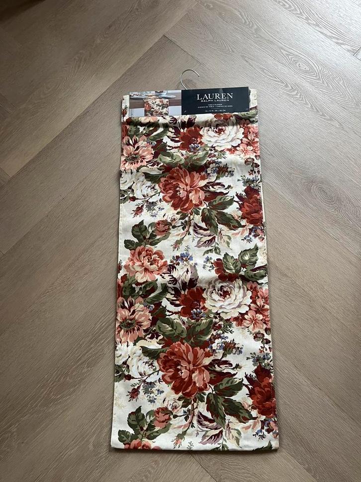 Ralph lauren home kleed, tafelloper maat 38 x 182 cm NIEUW, Huis en Inrichting, Tafelkleden, Nieuw, Rechthoek, Binnen, Verzenden