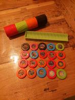 Mario Kart koins coins  Munten - 20 stuks met koker, Ophalen of Verzenden, Gebruikt, Jongen of Meisje