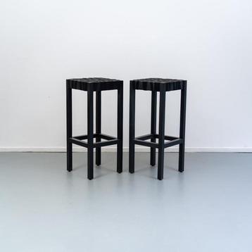 6 Gispen Berlage kruk Richard Hutten Zwart 76 x 33 x 33 cm beschikbaar voor biedingen