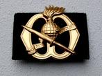 Baretembleem Korps Commando Troepen KCT met NATO sluiting, Verzenden, Landmacht, Nederland, Embleem of Badge