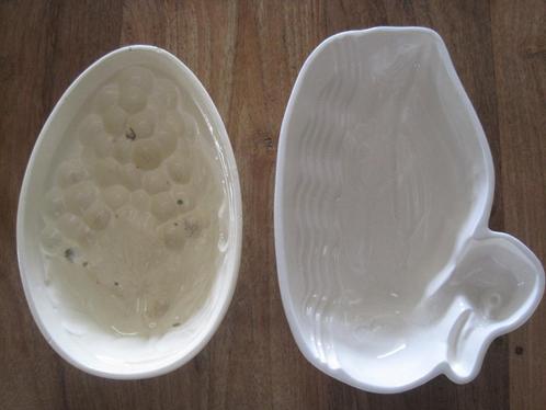 Oude puddingvorm (patévorm) druiventros, Antiek en Kunst, Antiek | Servies los, Ophalen of Verzenden
