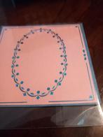 Oplegkaartje vast op dubbele vierkante kaart DOTS, Hobby en Vrije tijd, Kaarten | Zelf maken, Ophalen of Verzenden, Zo goed als nieuw