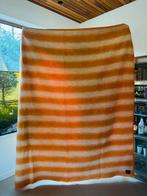 Vintage retro deken acrylux 70s plaid woondeken, Ophalen of Verzenden, Gebruikt