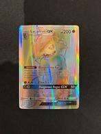 Lycanroc GX 156/145 - Pokémonkaart, Ophalen of Verzenden, Zo goed als nieuw, Losse kaart, Foil