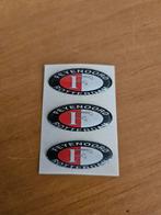 3 x Delkim Stickers Feyenoord, Ophalen of Verzenden, Overige typen