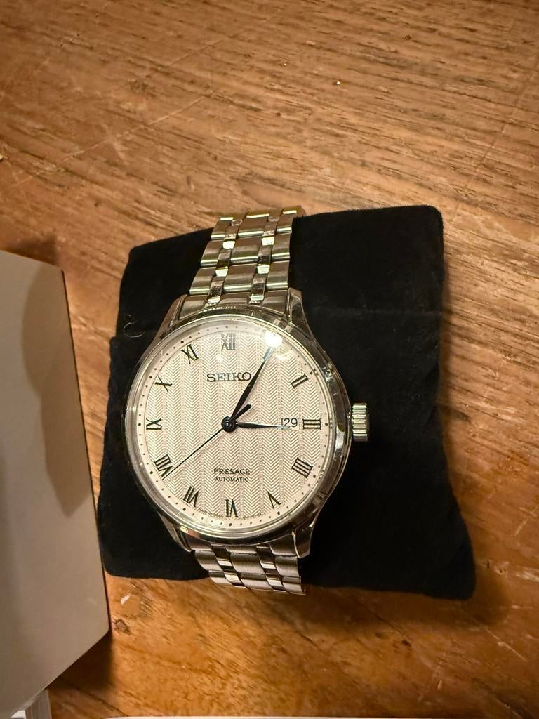 Seiko Presage Automatic – compleet & in zeer nette staat, Ophalen, Zo goed als nieuw, Staal, Seiko