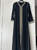 Marokkaanse jurk kaftan meisjes 14/15 jaar Zwart, Overige typen, Blauw, Ophalen of Verzenden, Zo goed als nieuw
