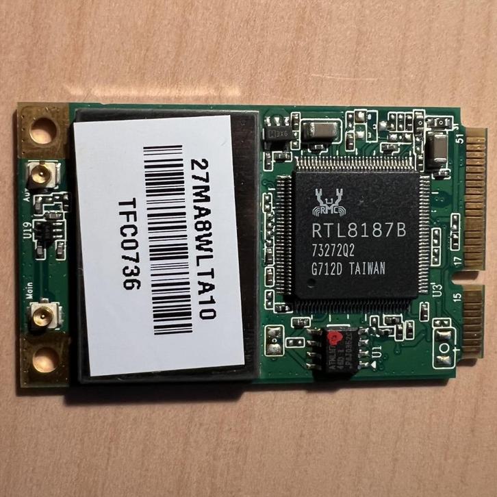 REALTEK RTL8187B draadloze 802.11b/g USB 2.0 netwerkadapter, Computers en Software, Netwerkkaarten, Zo goed als nieuw, Intern