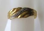 Sierlijke 8 karaat gouden ring met versiering, 18,1mm (6426-, Sieraden, Tassen en Uiterlijk, Ringen, Goud, 18 tot 19, Goud, Ophalen of Verzenden