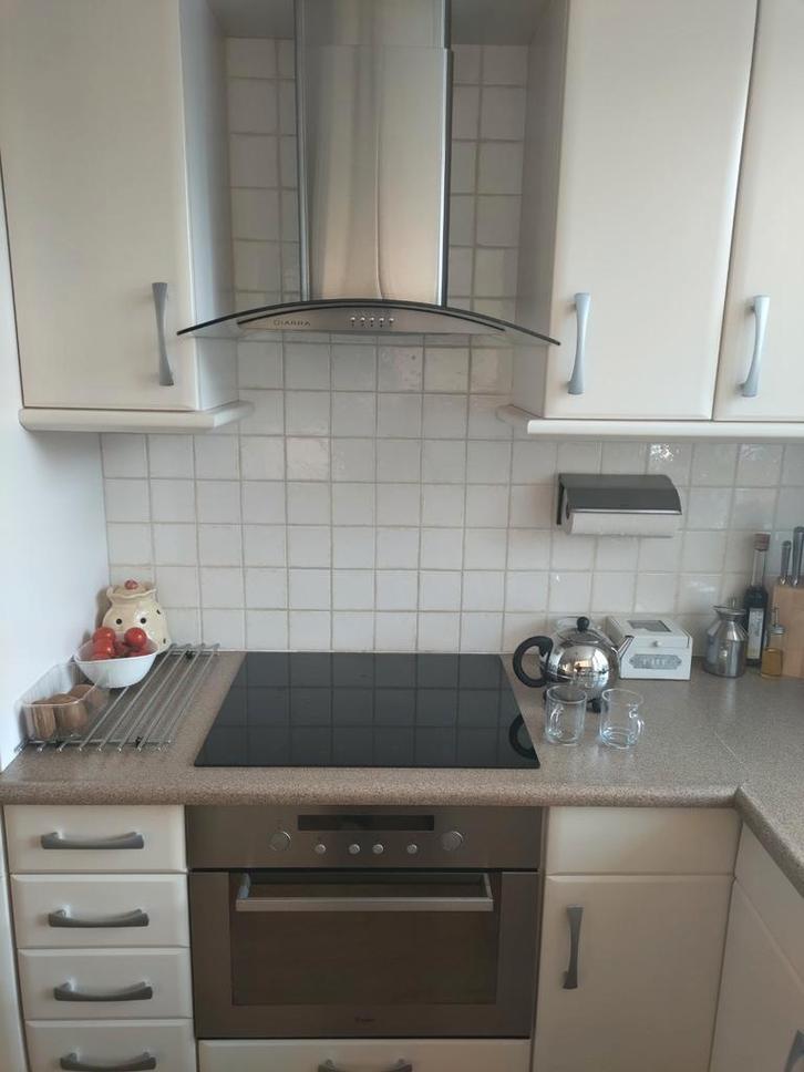 Combi-oven, wasemkap & inductie kookplaat, Huis en Inrichting, Keuken | Complete keukens, Gebruikt, Ophalen