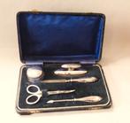 Zilveren manicure set uit 1918, Antiek en Kunst, Ophalen of Verzenden, Zilver