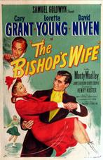 1) The Bishops Wife, Gary Grant, David Niven, Loretta Young., Ophalen of Verzenden, Zo goed als nieuw, Komedie, Alle leeftijden