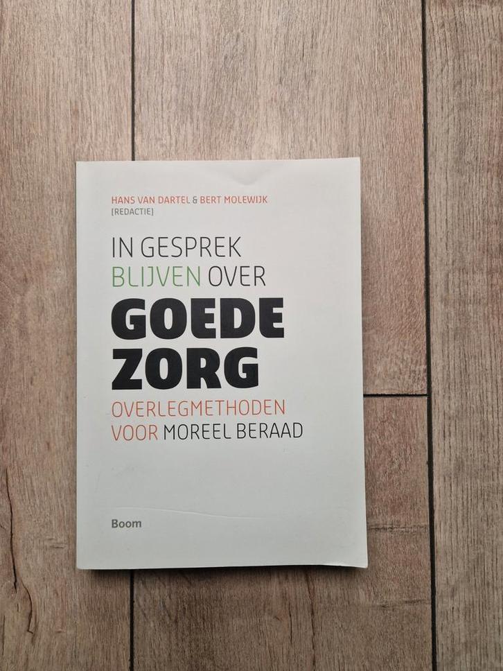 In gesprek blijven over goede zorg, Boeken, Filosofie, Zo goed als nieuw, Ophalen of Verzenden