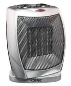 KOENIC KFH 18921 S Ventilatorkachel Zilver, Huis en Inrichting, Ophalen, Zo goed als nieuw, Elektrisch, Vrijstaand