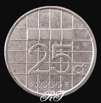 Te koop Nederlandse 25 cent uit het jaar 2000., Ophalen of Verzenden, Overige landen, Losse munt