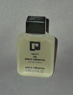Volle parfum mini - Paco Rabanne ph sport, Ophalen of Verzenden, Zo goed als nieuw, Miniatuur, Gevuld