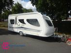 Hobby La Vita 495 UL Enkele Bedden+Mover+Luifel, Caravans en Kamperen, Caravans, Hobby, 7 tot 8 meter, Bedrijf, Schokbreker