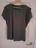 Mosgroen Shirtje, maat 46/48, Kleding | Dames, Grote Maten, Ophalen, Zo goed als nieuw, Groen, Shirt of Top