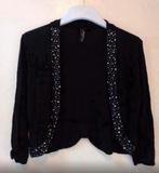 Coolcat. Zwarte glitters jasje/blazer. Maat S., Zwart, Ophalen of Verzenden, Zo goed als nieuw, Coolcat