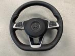 AMG Stuur met Airbag W205 C Klasse Rood gestikt flippers, Ophalen of Verzenden, Gebruikt, Mercedes-Benz
