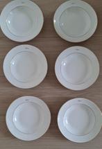 6 diepe borden Moulin des Loups - California, Antiek en Kunst, Ophalen of Verzenden