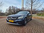 Mercedes-Benz C-Klasse Coupe C180 2019 Blauw, Auto's, Mercedes-Benz, Automaat, Achterwielaandrijving, Zwart, Particulier