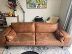 Bank nepleer bruin, Ophalen, Overige materialen, 250 tot 300 cm, Gebruikt
