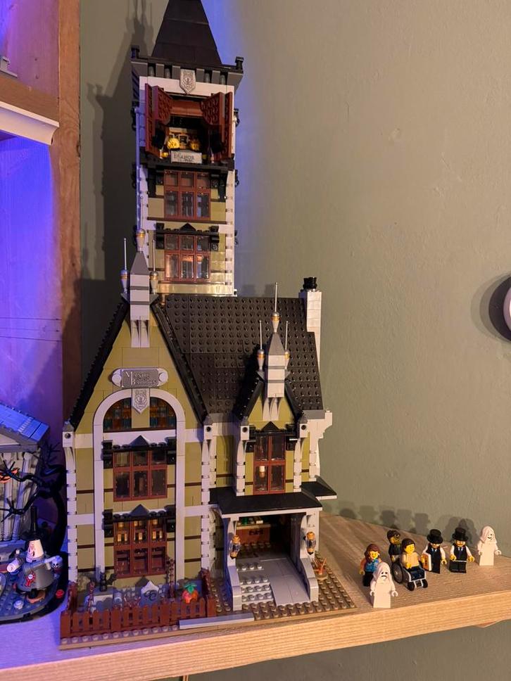 LEGO Creator Expert Spookhuis 10273, Kinderen en Baby's, Speelgoed | Duplo en Lego, Zo goed als nieuw, Lego, Complete set, Ophalen of Verzenden