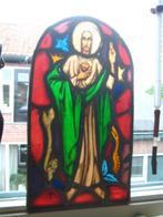 gebrandschilderd glas in lood 18e eeuws, Antiek en Kunst, Ophalen of Verzenden