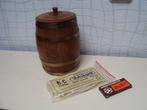 oud houten tabakspot, Antiek en Kunst, Curiosa en Brocante, Ophalen of Verzenden