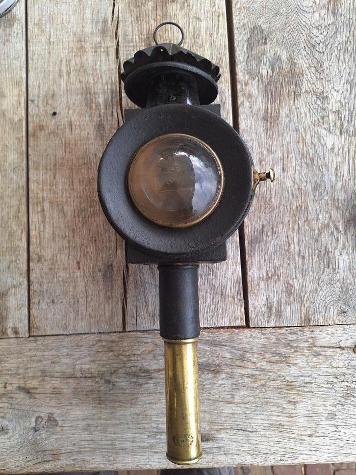 antieke Franse koetslamp, Antiek en Kunst, Antiek | Lampen, Ophalen of Verzenden