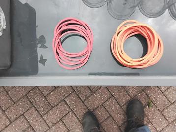  Nieuwe Dikke Weck ringen voor oudere weck glazen beschikbaar voor biedingen